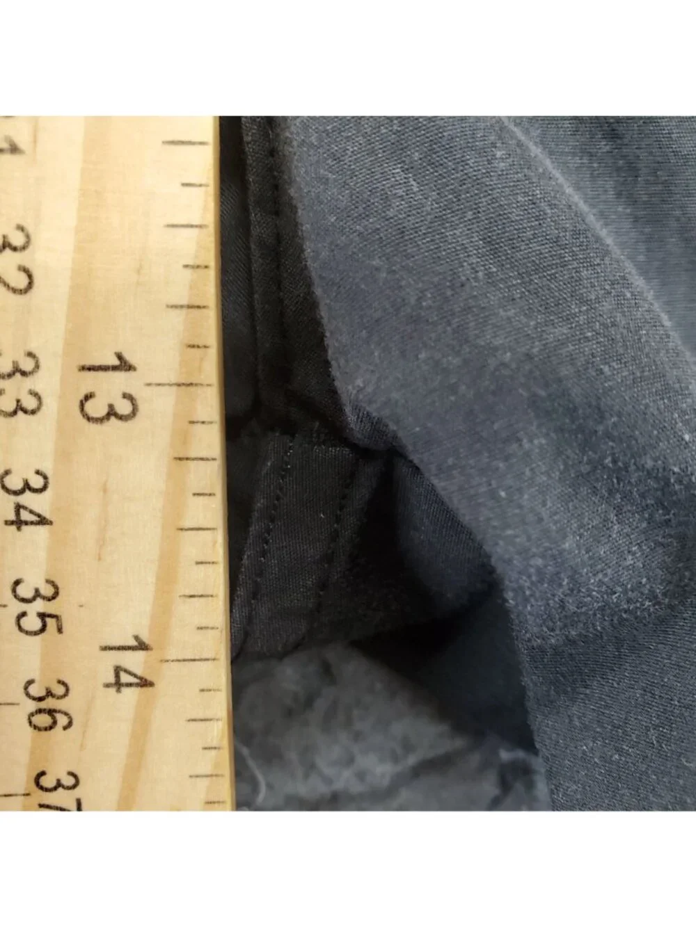 Hurley Shorts Mens 38 Gray Classic Flat Front  Chino *Read*